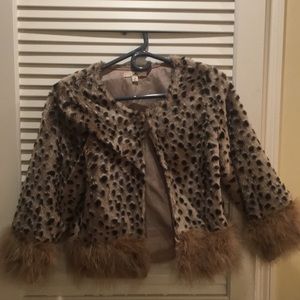 Leopard print jacket